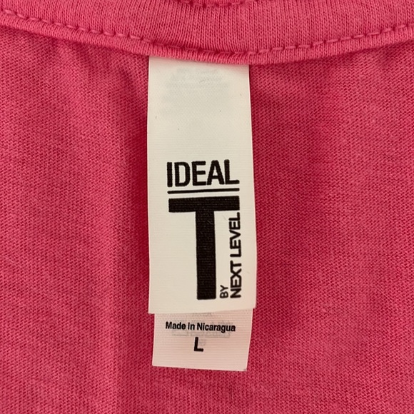 🌼 Ideal T pink tee shirt Drinking Margaritas size L - Picture 4 of 8